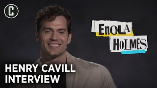 Henry Cavill on Enola Holmes and Getting His Muscles Into a Three-Piece Suit video