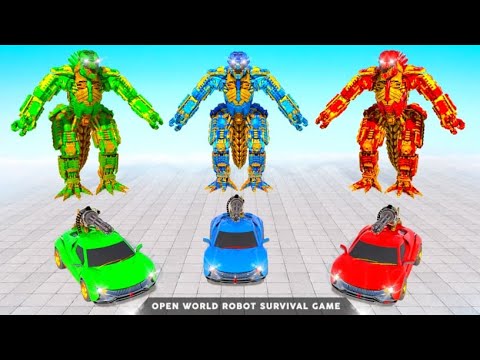 Flying Dragon Robot Games 3D