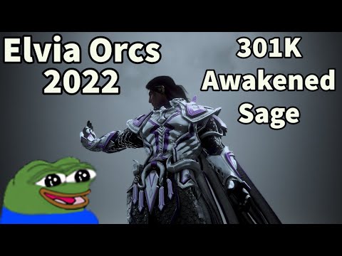 BDO Elvia Red Orcs Awakened Sage 301K