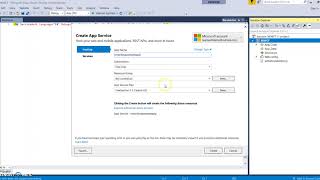 Deploying ASP.NET WCF Service To Azure Web App Using Visual Studio 2017