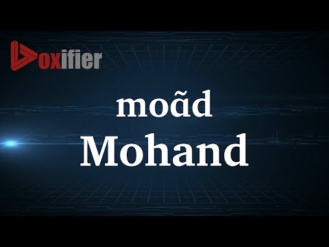 How to Pronunce Mohand in French - Voxifier.com