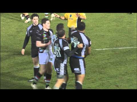 Newcastle Falcons 9-9 Harlequins - Aviva Premiership Rugby Highlights Round 17 | 02-03-12