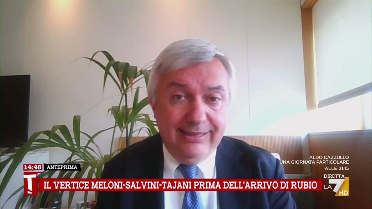 Molinari: "Incontro con Rubio sarà difficile per Meloni"