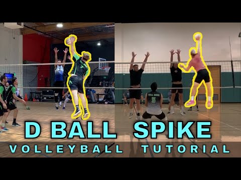 D BALL BACK ROW HITTING | Volleyball Tutorial thumbnail