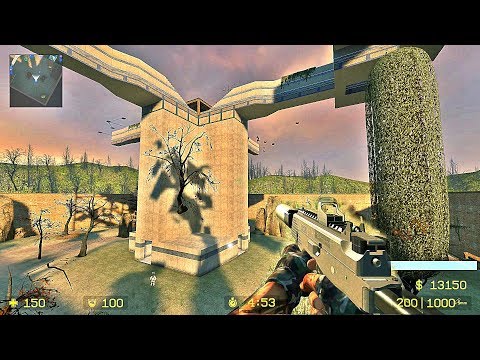 CSS · Zombie Survival Mod: zm_x_dontfall_v3b - Unlimited Ammo