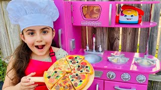 Pretend Play Pizza Delivery & Food Kitchen Toy Set #playpizza#pretendplay#playrestaurant#kidsvideos