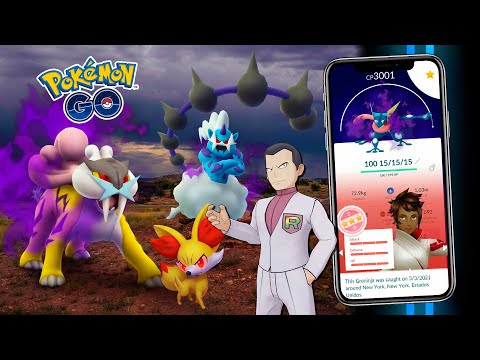 IT'S BACK! Giovanni with Shadow Thundurus in Pokémon GO! Shadow Raikou and Greninja
