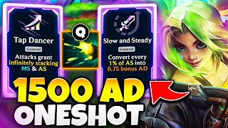 Nuclear Q Damage: 1500 AD Zeri with Full AS Build