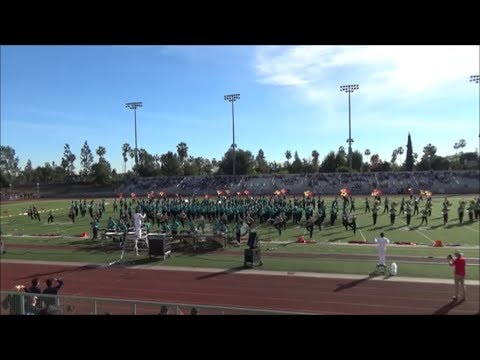 Santiago HS "The B.O.S.S." Bands of Santiago Sharks - 2018 Tournament of Roses Bandfest Performance
