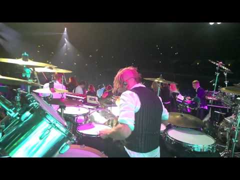 Pearl Artist Mikko Sirén drum cam - Tinakenkätyttö (Cheek) @ Helsinki Olympic Stadium