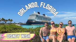 DISNEY WISH MEGA VLOG | BAHAMAS | CASTAWAY CAY | ROCKET LAUNCH