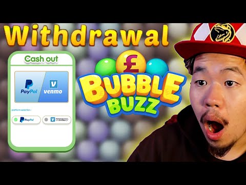 How To Withdraw Your EARNINGS in Bubble Buzz - YouTube