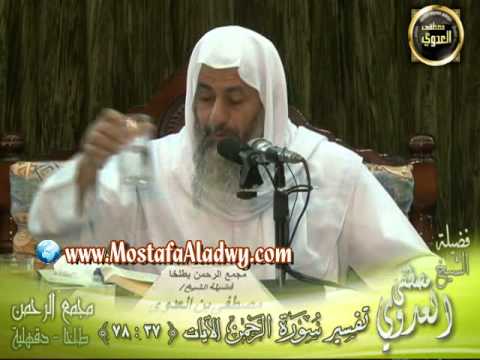  تفسير سورة الرحمن (3) من الآية السابعة والثلاثين إلى نهاية السورة 