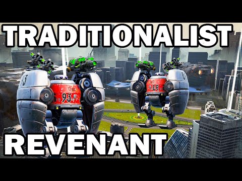 10.2 mln damage online | REVENANT TRADITIONALIST MK3 + MIDEA + BANE TOXIN MK3  | WAR ROBOTS