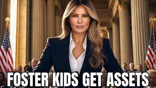 Melania Trump Announces Historic Savings Accounts for Foster Kids