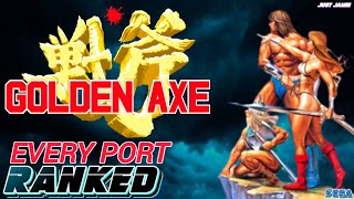 Which Version of Golden Axe Did I Rank No.1? #goldenaxe #sega #arcadegames 