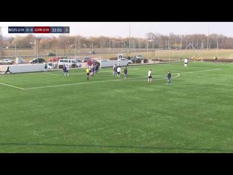 20170311-Bozsik Akadémia U19 - Gyirmót U19 összefoglaló