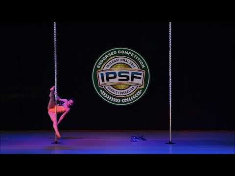 Mistrzostwa Polski Artistic Pole 2018 - XI miejsce kat. Amatorki Seniorki - Justyna Cal-Chrobak