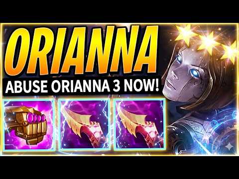 ABUSE THIS ORIANNA 3 COMP TO CLIMB in TFT RANKED SET 16! -  Best 16.3 Meta | Teamfight Tactics Guide