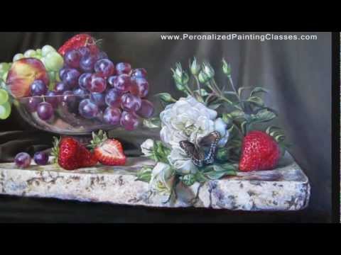 Still Life in Flemish - Old Masters Painting Technique by Olga Kuczer