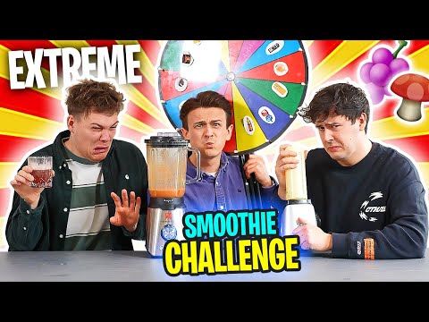 EXTREME Smoothie CHALLENGE! + Glücksrad ? mit Joey &amp; CrispyRob