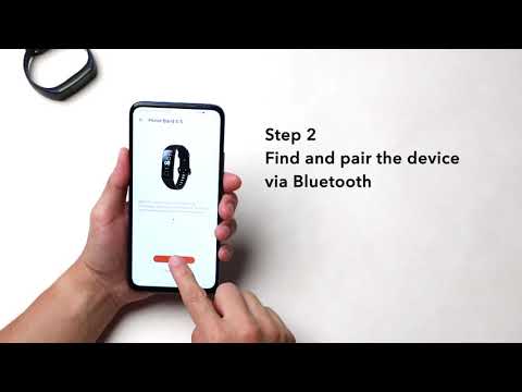 How to pair Band 5 to your phone