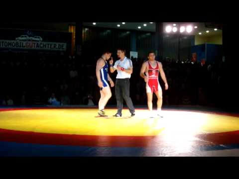 Freistil 84kg Stefan Gheorghita - Maciej Balawender 2:3 PS 1:0 0:1 0:1 2:0 0:2