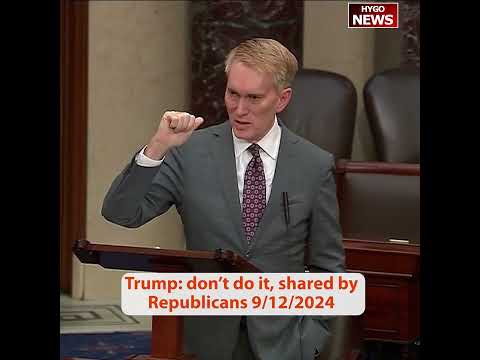 Lankford Calls Out Kamala Re-Write of History; If not enforce Trump Border at least Obama Border