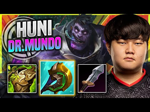 WHEN HUNI PLAYS DR. MUNDO TOP! - TSM Huni Plays Dr. Mundo TOP vs Gwen! | Season 11