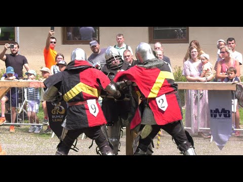 Pikarti VS Prague Trolls SKSKB - HMB Buhurt 5vs5, Holubice Cup #hmbczech #czechbigfighter