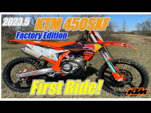 2023.5 KTM 450SXF Factory Edition First Ride
