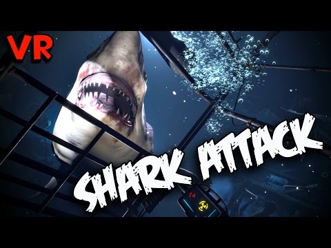 SHARK ATTACK IN VR | VR Worlds Ocean Descent PS4