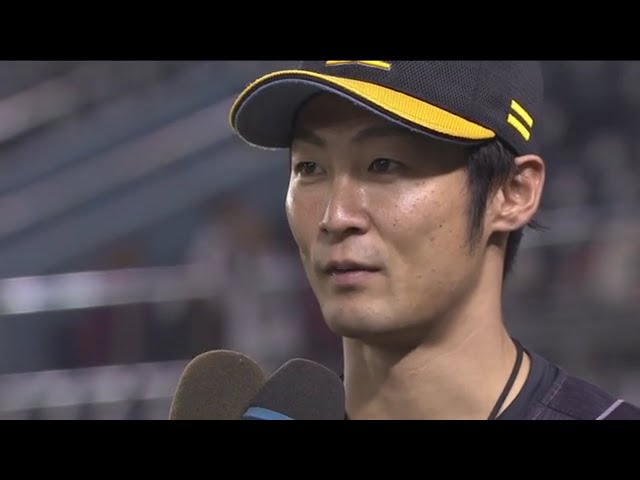 ホークス・明石選手ヒーローインタビュー 2017/9/8 M-H