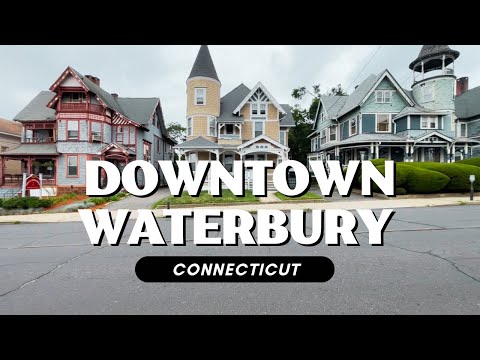 Downtown Waterbury, Connecticut- Walking Tour | July 2023