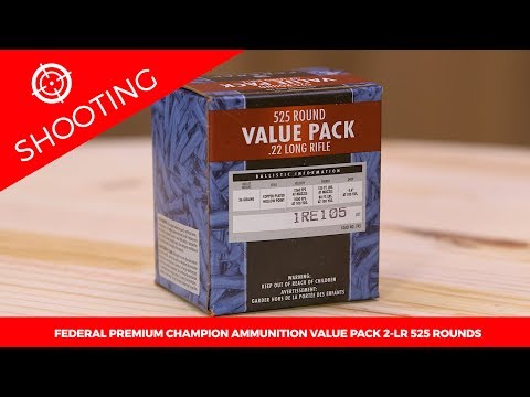 Federal Premium Champion Ammunition Value Pack
