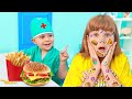Diana And Roma Learn Good Habits And Healthy Eating