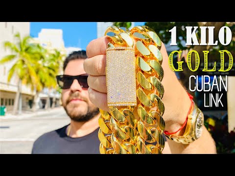 Making a 1 kilo Gold Cuban Link Chain - You Won't Believe This Process!