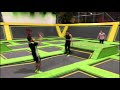 Trampolinepark Tumbling Acrobat Adrenaline