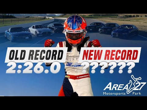 Attempting to break Area 27 racetrack record