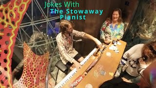 From Stowaway to Star? Royal Caribbean Pianist's Jokes Go VIRAL After Cruise Caper!