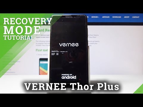 How to Enter Recovery Mode in VERNEE Thor Plus - Use & Quit Recovery Menu
