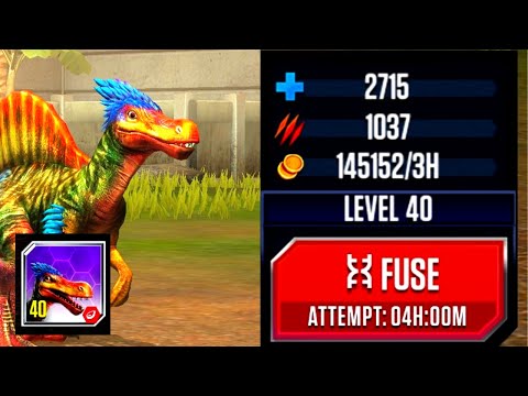 Mr.Raptor Mini Series - SPINORAPTOR LEVEL-40 MAX (JURASSIC WORLD: THE GAME)