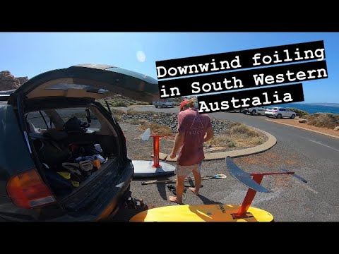 Downwind foiling in South Western Australia