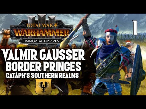 Skrag is our First Battle - Valmir Gausser #1 Border Princes - Cataph's Southern Realms - TW:WH 3