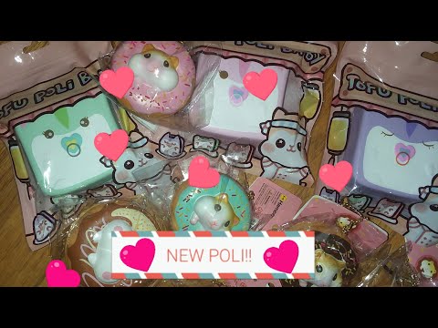NEW POLI SQUISHIES!!! POPULARBOXES_HK PACKAGE!!😉 Video