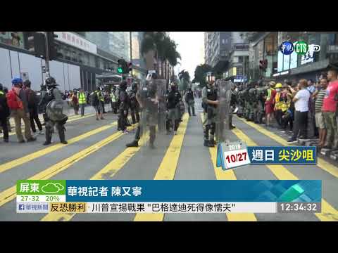 反送中警過度執法?! 12歲學生也被逮