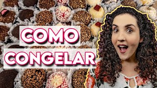 Curso Grátis de Brigadeiro Gourmet (Parte 4): Validade e Como Congelar Brigadeiro