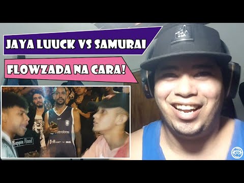 (FLOWZADA) JAYA LUUCK (BA) VS SAMURAI - BATALHA DO COLISEU | REACT/REAÇÃO