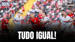 Atlético conquista ponto jogando em Ribeirão Preto, contra o Botafogo