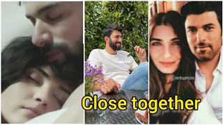 Tuba buyukustun and Engin Akyurek why they are so close together each other